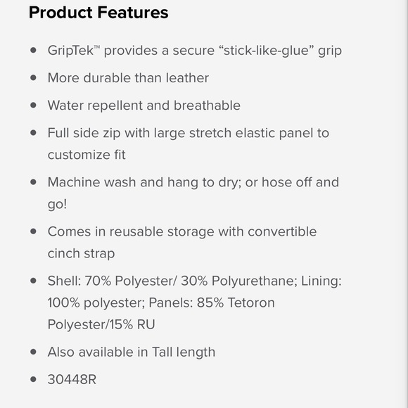 Kerrits Griptek Half Chap 2.0 Tall, ladies MT, NWT - Picture 11 of 12